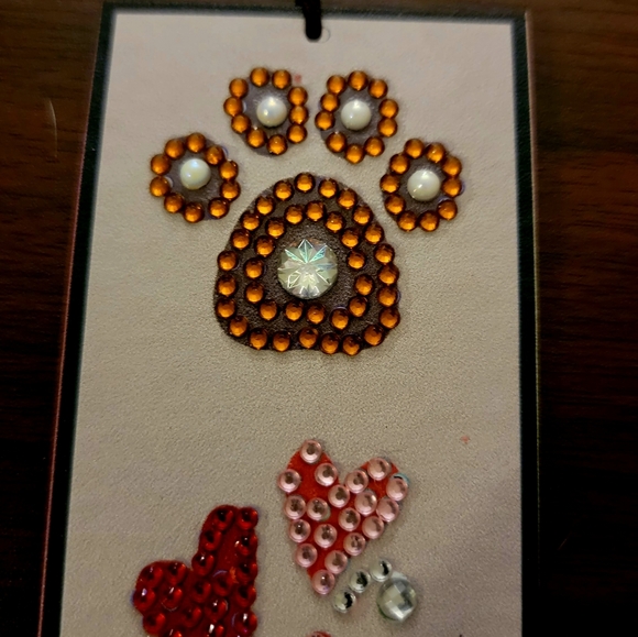 Puppy Love Bookmark Terrier Handmade Leather - Picture 4 of 4